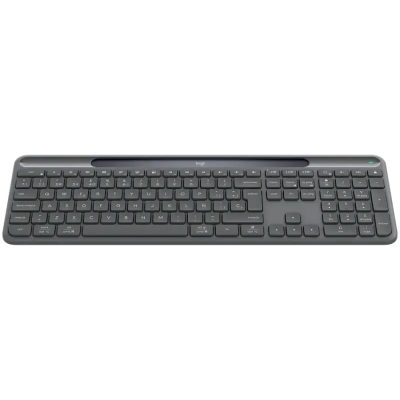 LOGITECH Slim Solar+ for Business - GRAPHITE - US INT'L - 2.4GHZ/BT - INTNL-973 - UNIV - 1