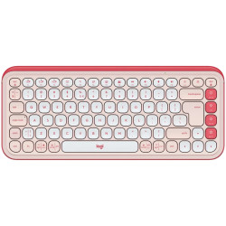 LOGITECH POP ICON KEYS - ROSE - US INT'L - BT - INTNL-973 - 1