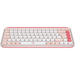 LOGITECH POP ICON KEYS - ROSE - US INT'L - BT - INTNL-973 - 2