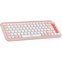 LOGITECH POP ICON KEYS - ROSE - US INT'L - BT - INTNL-973 - 3