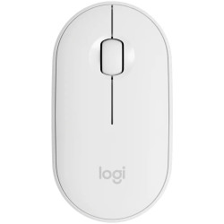 LOGITECH M350S Pebble 2 Bluetooth Mouse - TONAL WHITE - 1
