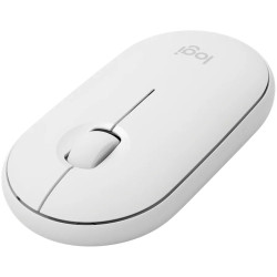 LOGITECH M350S Pebble 2 Bluetooth Mouse - TONAL WHITE - 2