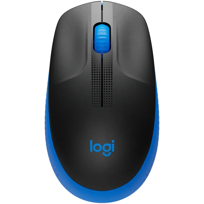 LOGITECH M190 Wireless Mouse - BLUE - 1