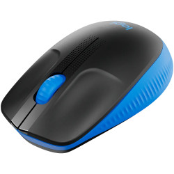 LOGITECH M190 Wireless Mouse - BLUE - 2