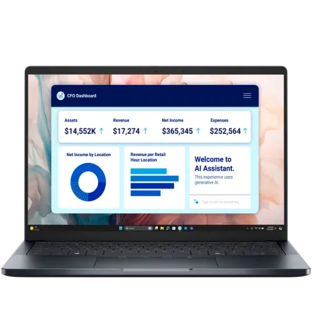 Dell Pro 14 Plus (PB14250), Intel Core 5 120U (10C, up to 5.0GHz), 14.0"FHD+ (1920x1200) Non-Touch AG, 16GB (1x16GB) DDR5, 512GB