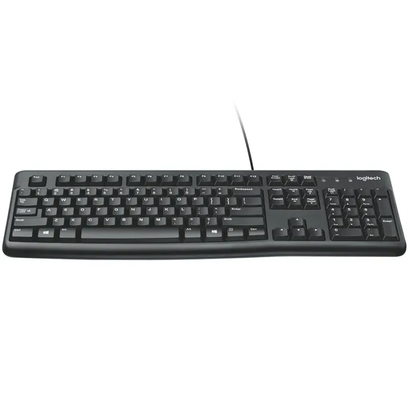 LOGITECH Corded Keyboard K120 - Business EMEA - Bulgarian layout - BLACK - 1