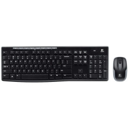 LOGITECH MK270 Wireless Combo - BLACK - US INT'L - EER - 1