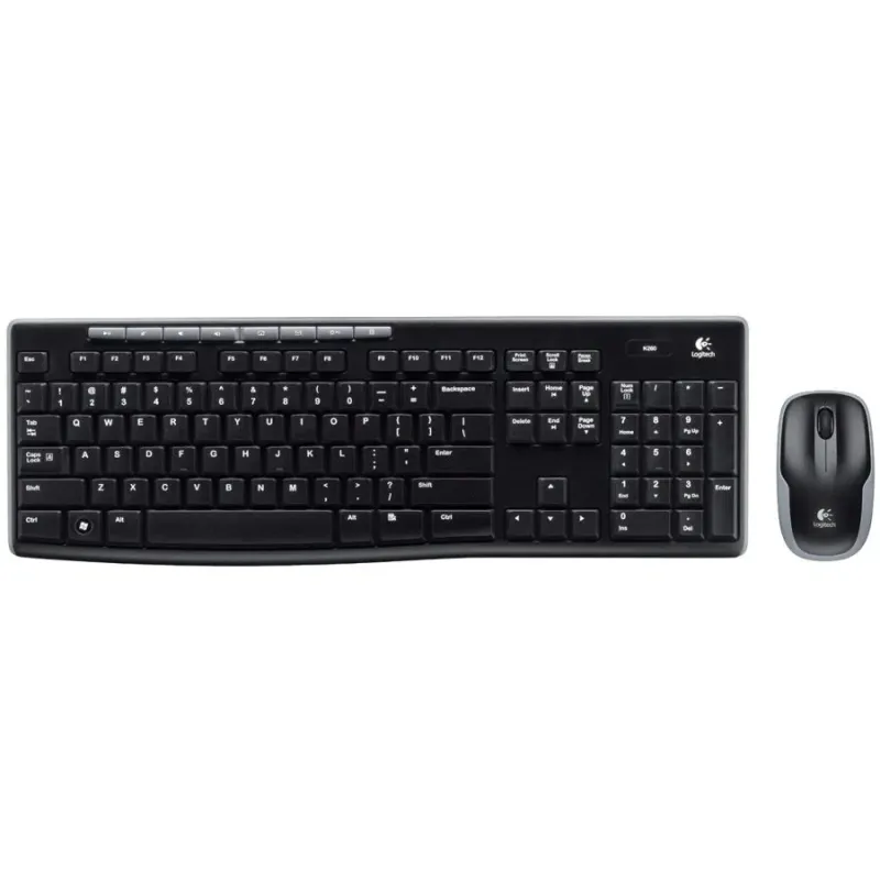 LOGITECH MK270 Wireless Combo - BLACK - US INT'L - EER - 1