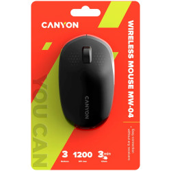CANYON mouse MW-04 3buttons BT Wireless Black - 6