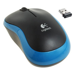 LOGITECH M185 Wireless Mouse - BLUE - EWR2 - 1