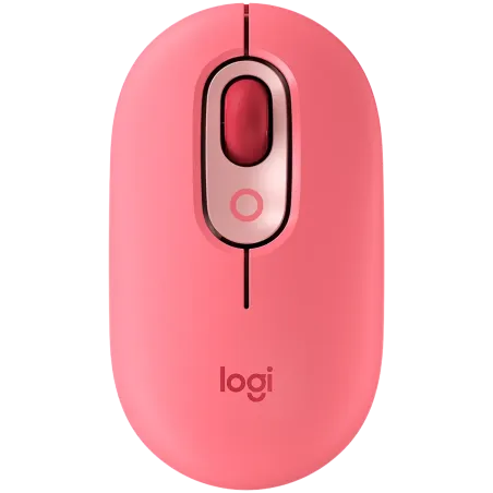 LOGITECH POP Mouse with emoji - ROSE - BT - EMEA28i-935 - FY25,TERRA - 1