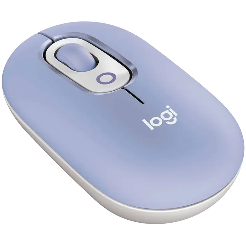 LOGITECH POP Mouse with emoji - LILAC - BT - EMEA28i-935 - FY25,TERRA - 1