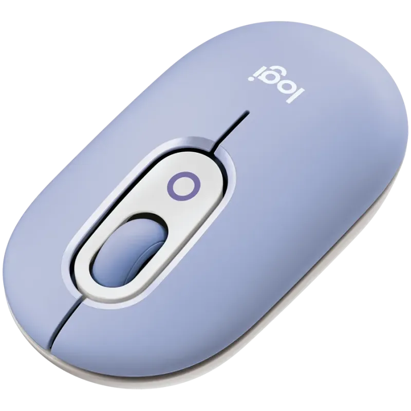 LOGITECH POP Mouse with emoji - LILAC - BT - EMEA28i-935 - FY25,TERRA - 1