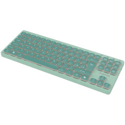 CANYON Keyboard OnType 10 Low Profile EN Wired Green - 4