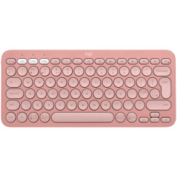 LOGITECH K380S Multi-Device Bluetooth Keyboard - TONAL ROSE - US INT'L - 1