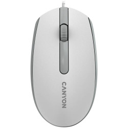 CANYON mouse M-10 Wired White Grey - 1