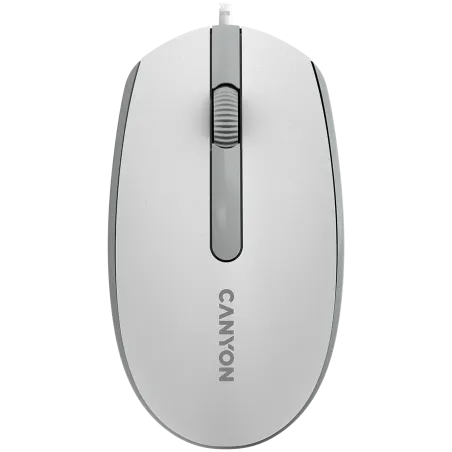 CANYON mouse M-10 Wired White Grey - 1