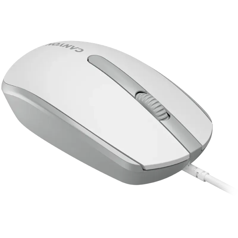 CANYON mouse M-10 Wired White Grey - 1