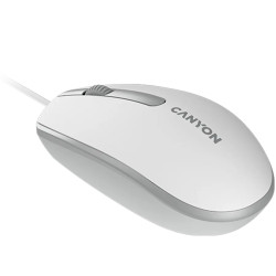 CANYON mouse M-10 Wired White Grey - 4
