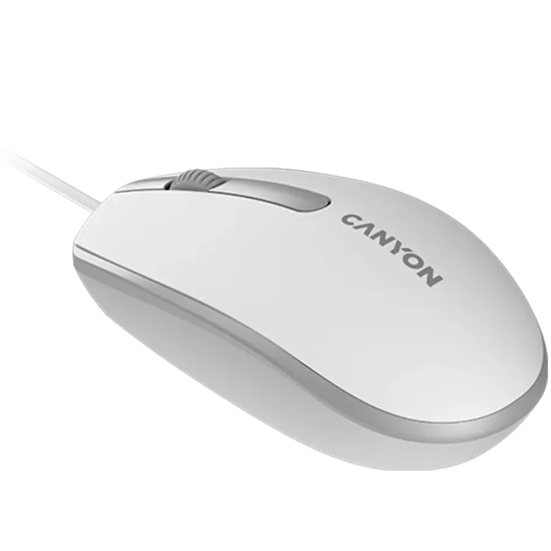CANYON mouse M-10 Wired White Grey - 1