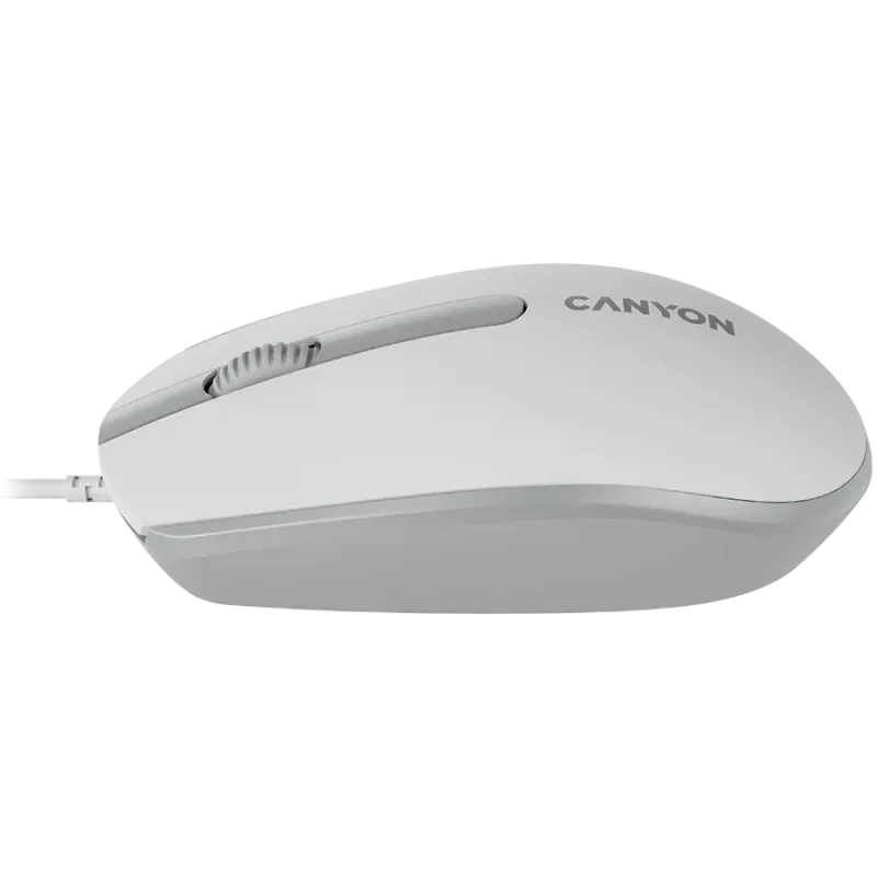 CANYON mouse M-10 Wired White Grey - 1