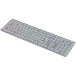 CANYON keyboard HKB-W11 UK/US RGB Dual Mode Wireless Grey - 4