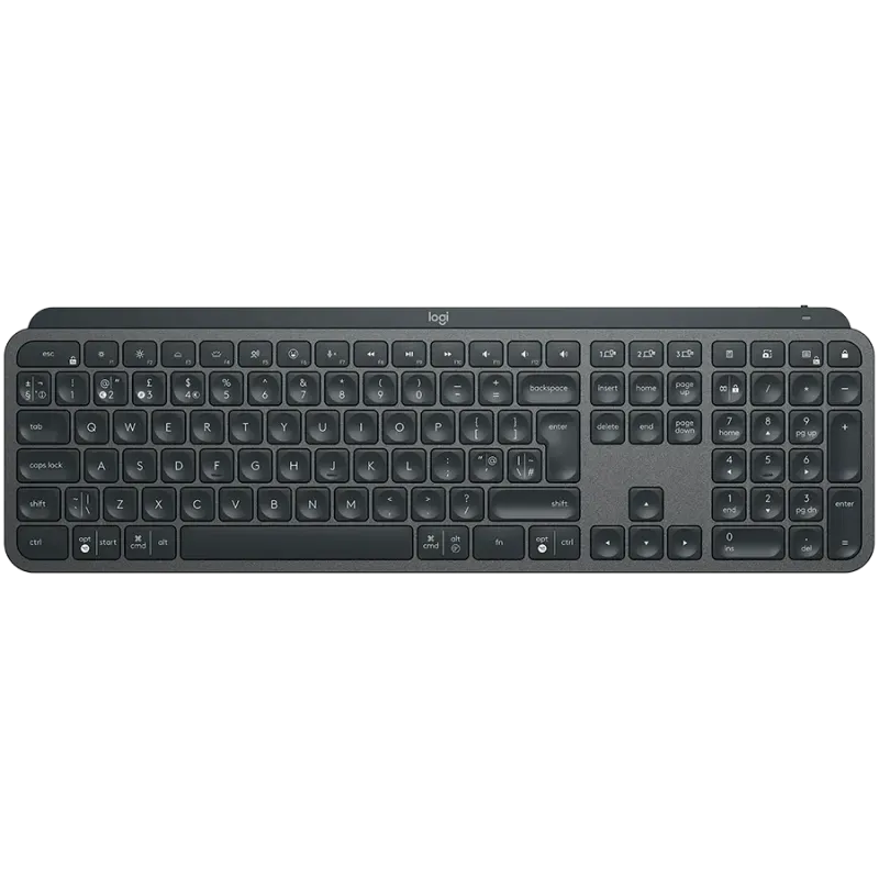 LOGITECH MX Keys Bluetooth Illuminated Keyboard - GRAPHITE- US INT'L - B2B - 1