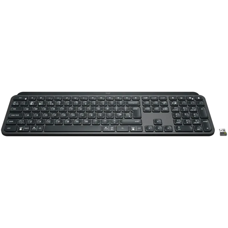 LOGITECH MX Keys Bluetooth Illuminated Keyboard - GRAPHITE- US INT'L - B2B - 1