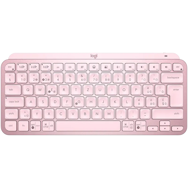 LOGITECH MX Keys Mini Bluetooth Illuminated Keyboard - ROSE - US INT'L - 1