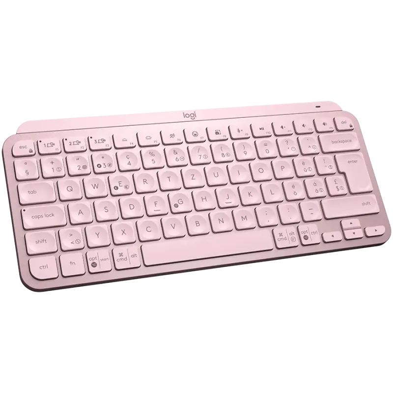 LOGITECH MX Keys Mini Bluetooth Illuminated Keyboard - ROSE - US INT'L - 1