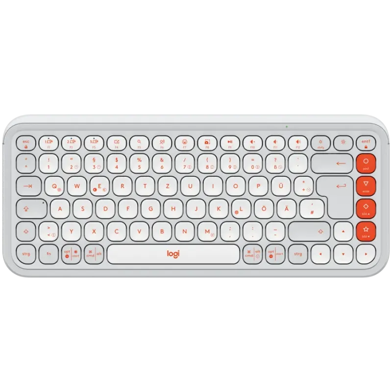 LOGITECH POP ICON KEYS - OFF WHITE - US INT'L - BT - INTNL-973 - 1