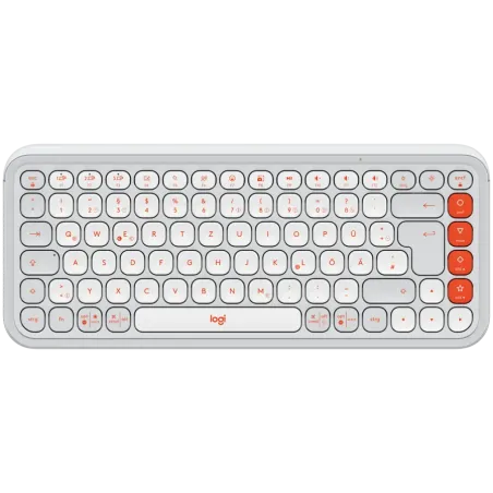 LOGITECH POP ICON KEYS - OFF WHITE - US INT'L - BT - INTNL-973 - 1