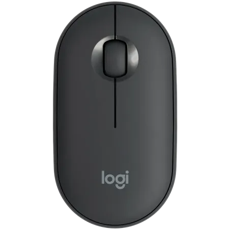 LOGITECH M350S Pebble 2 Bluetooth Mouse - TONAL GRAPHITE - 1
