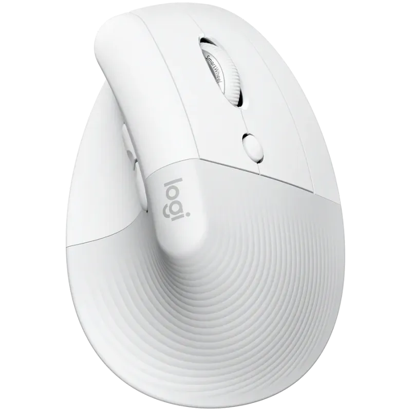 LOGITECH Lift for MAC Vertical Ergonomic Mouse - OFF-WHITE/PALE GREY - 1