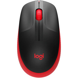 LOGITECH M190 Wireless Mouse - RED - 1