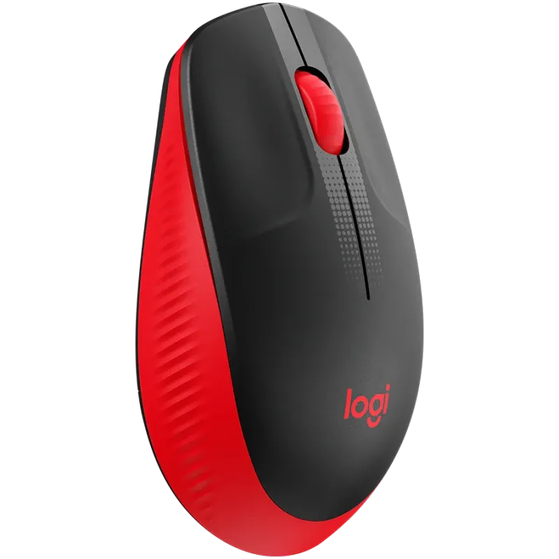 LOGITECH M190 Wireless Mouse - RED - 1