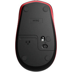 LOGITECH M190 Wireless Mouse - RED - 5