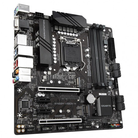 Дънна платка GIGABYTE W480M VISION W, 4 x DDR4, socket 1200 - 1
