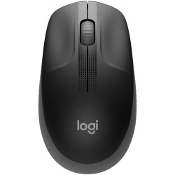 LOGITECH M190 Wireless Mouse - MID GREY - 1