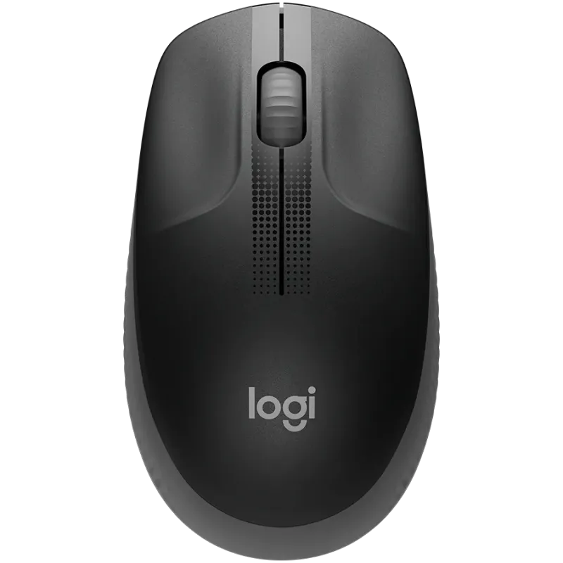LOGITECH M190 Wireless Mouse - MID GREY - 1