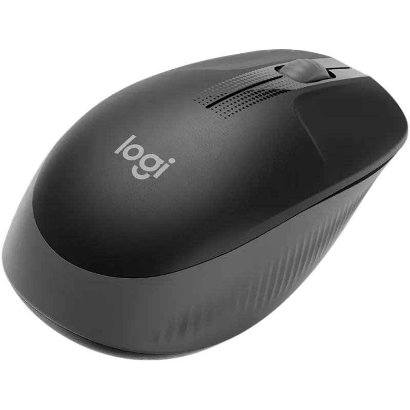 LOGITECH M190 Wireless Mouse - MID GREY - 1