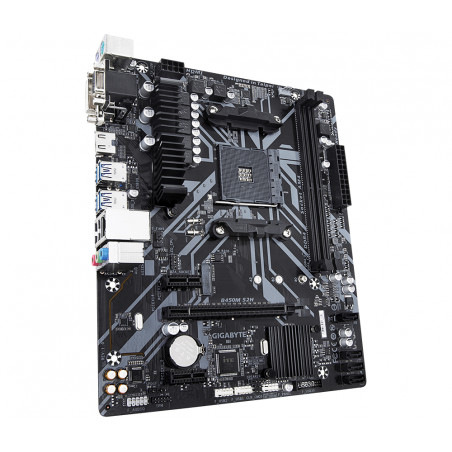 Дънна платка GIGABYTE B450M S2H Socket AM4, 2 x DDR4, rev. 1.0 - 2