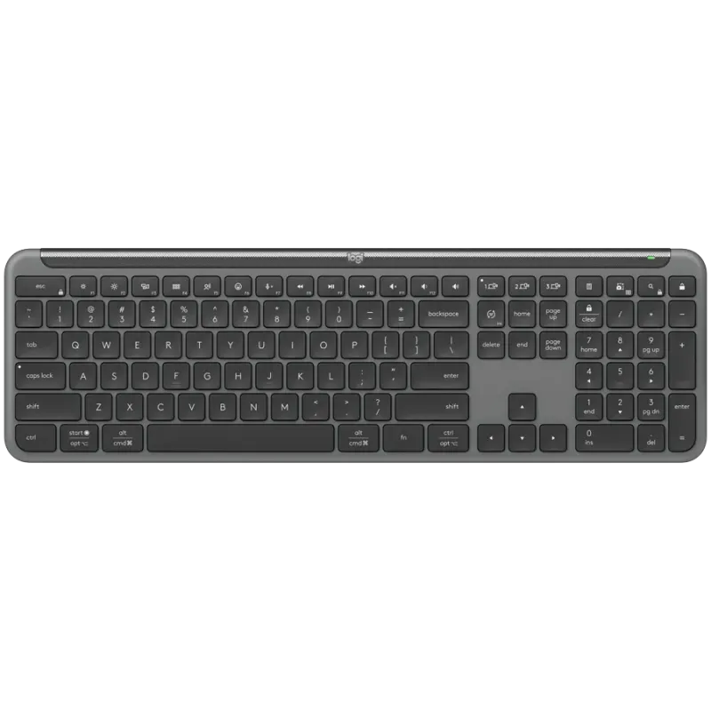 LOGITECH SIGNATURE SLIM WIRELESS KEYBOARD K950 - GRAPHITE - US INT'L - 2.4GHZ/BT - INTNL-973 - 1