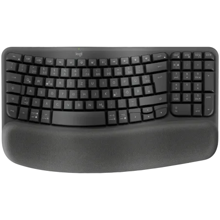LOGITECH Wave Bluetooth ergonomic keyboard - GRAPHITE - US INT'L - B2B - 1