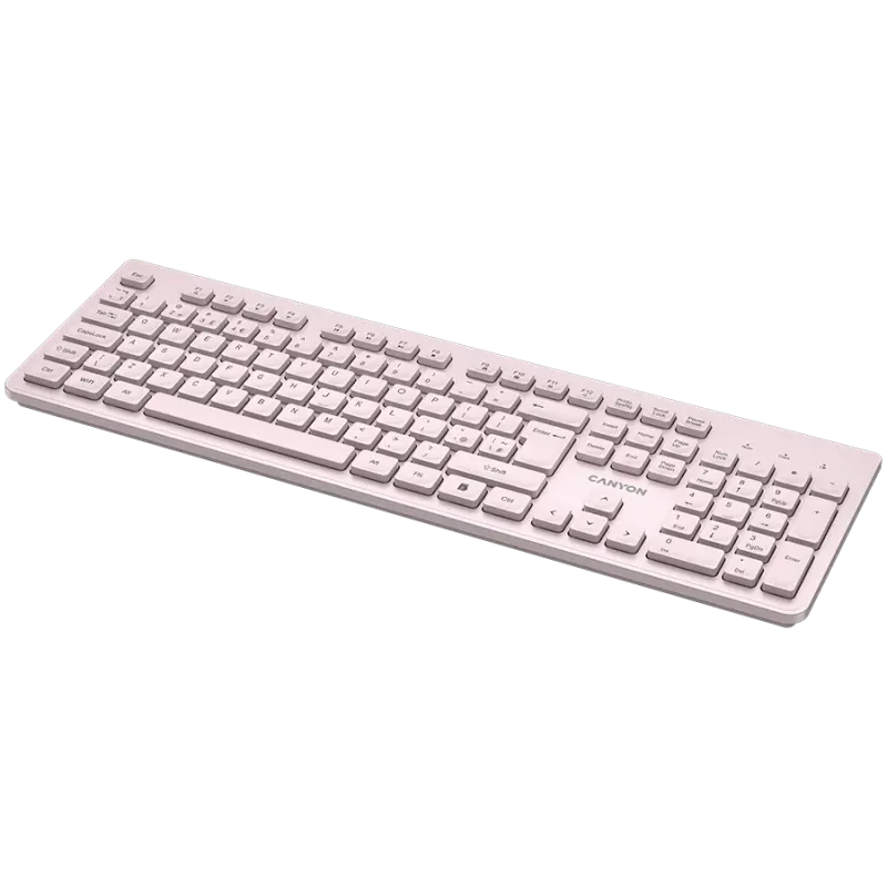 CANYON keyboard HKB-W01 UK/US AAA Wireless Beige - 1
