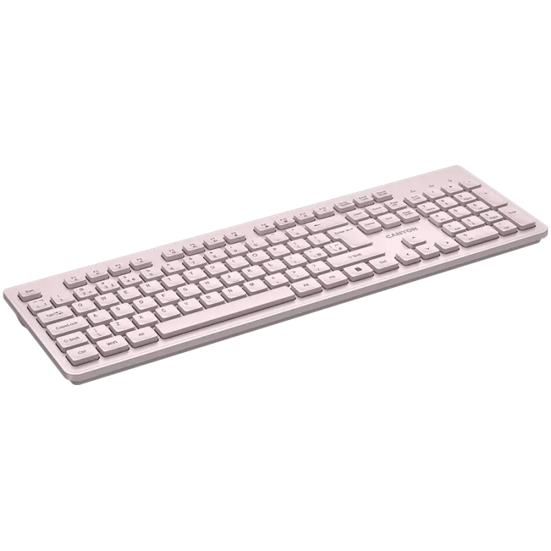 CANYON keyboard HKB-W01 UK/US AAA Wireless Beige - 1