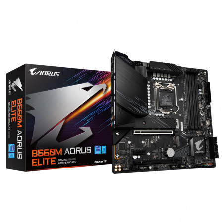 Дънна платка GIGABYTE AORUS B560M ELITE socket 1200, mATX - 5