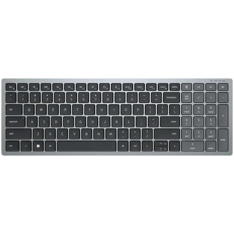 Dell KB740 Compact Multi-Device Wireless Keyboard US International (QWERTY) - 1