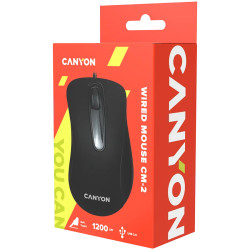 CANYON mouse CM-2 Wired Black - 3