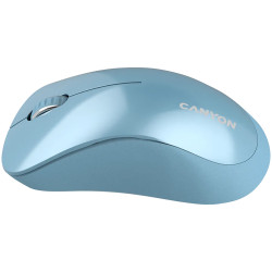 CANYON MW-11, 2.4 GHz Wireless mouse ,with 3 buttons, DPI 1200, Battery:AAA*2pcs ,Blue67*109*38mm 0.063kg - 2